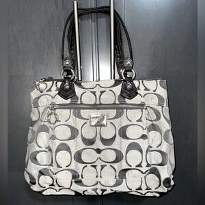 COACH Poppy Signature Tote